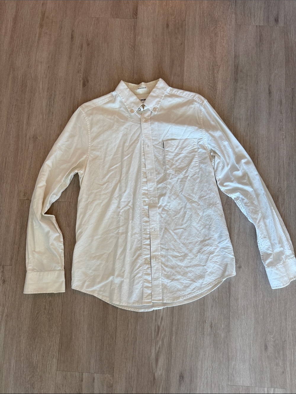 Ben Sherman Oxford Button Down Shirt White M